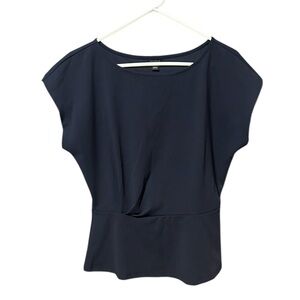 Ann Taylor Dark Blue Blouse